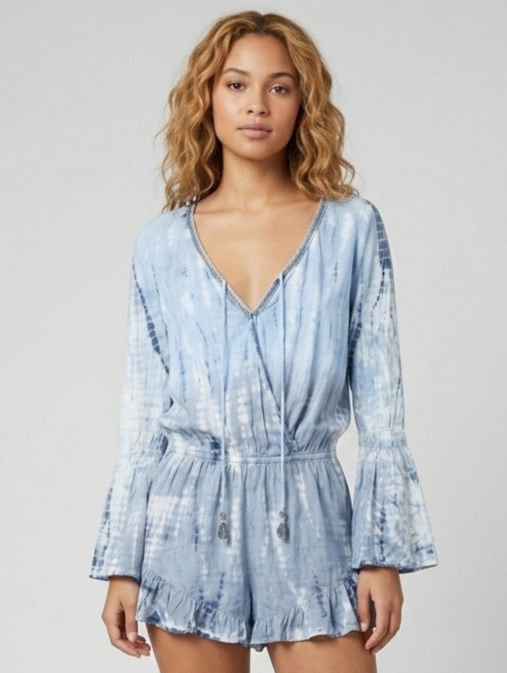 Surf Gypsy - Top With Shorts  Light Romper